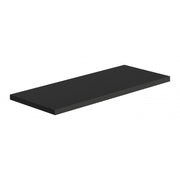 Mensola da Muro, Scaffale Legno, Mensola da Parete, Nero, 56x23,7x2,3 cm - Smart
