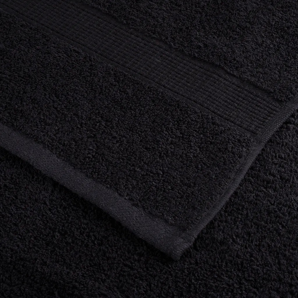 Salviette Premium SOLUND 10 pz Nere 30x30 cm 600 g/mÂ²
