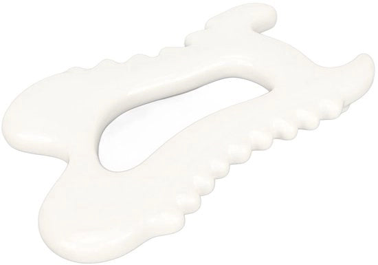 Strumento Gua Sha Duraturo Keramico - Anti-statico per la Massaggio - Mobilitazione Tessutale - Conduttività Termica - Universale per il Corpo - Sicuro e Ambientalmente Predisposto