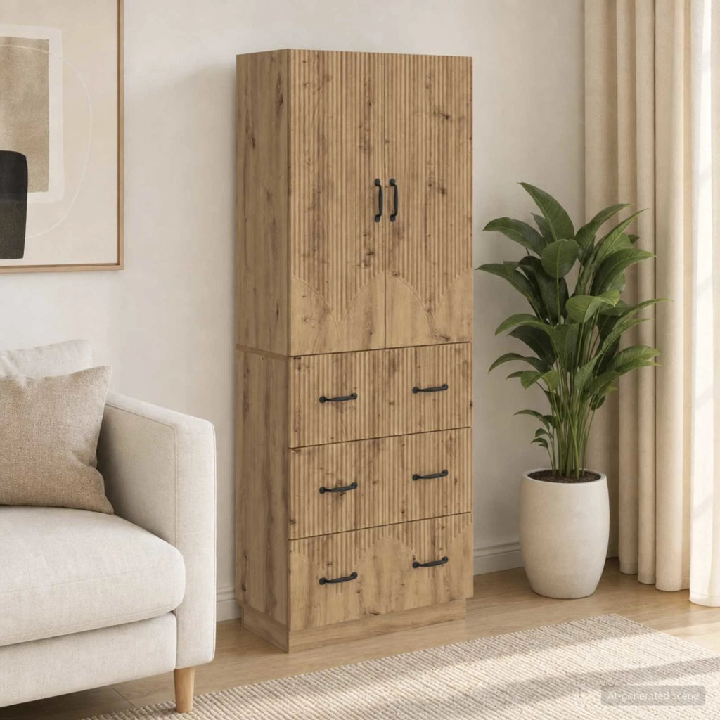 Set di armadi 2 pz 66 x 34,5 x 87 cm Legno ingegnerizzato 3416807