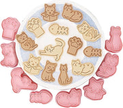 Forme per biscotti in acciaio inossidabile, verniciato, cotto