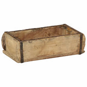 Vassoio Marrone 30 x 15 x 9 cm Legno Recuperato Massello 4019608