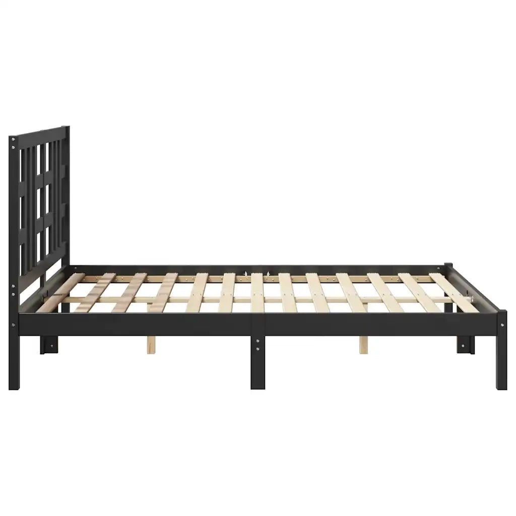 Giroletto Nero in Legno Massello 140x190 cm cod mxl 58935