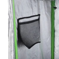 Tenda da Coltivazione Idroponica in Mylar e Oxford 600D per Riflettere la Luce grow box grow tenda 60x60x140 cm