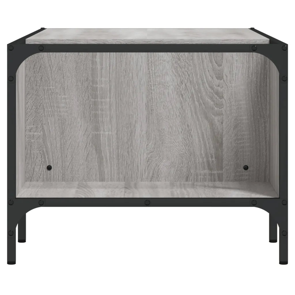 Tavolino Salotto Ripiano Grigio Sonoma 100x51x40cm Multistrato 837735