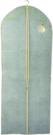Hoes per abbigliamento premium I 150 x 60 I Materialetto ottimizzato per la respirazione I Hoes per abbigliamento di alta qualità per abiti e gonne I Hoes per abbigliamento ad alta respirazione per viaggi, polipropilene, grigio, 150 x 60 cm