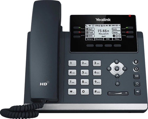 Yealink sip t42u telefono ip grigio lcd wi-fi - SIP-T42U