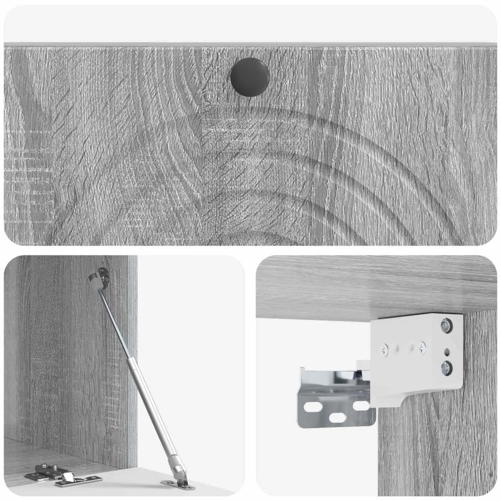 Mobile Porta TV da Muro Grigio Sonoma 99 x 41 x 30 cm 898191