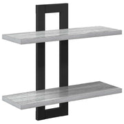 Scaffali flottanti Sonoma grigio 40 x 15 x 40 cm 8012417