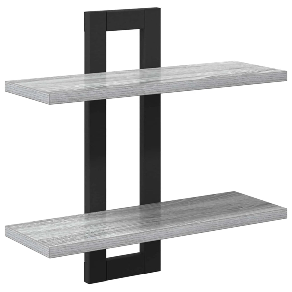 Scaffali flottanti Sonoma grigio 40 x 15 x 40 cm 8012417