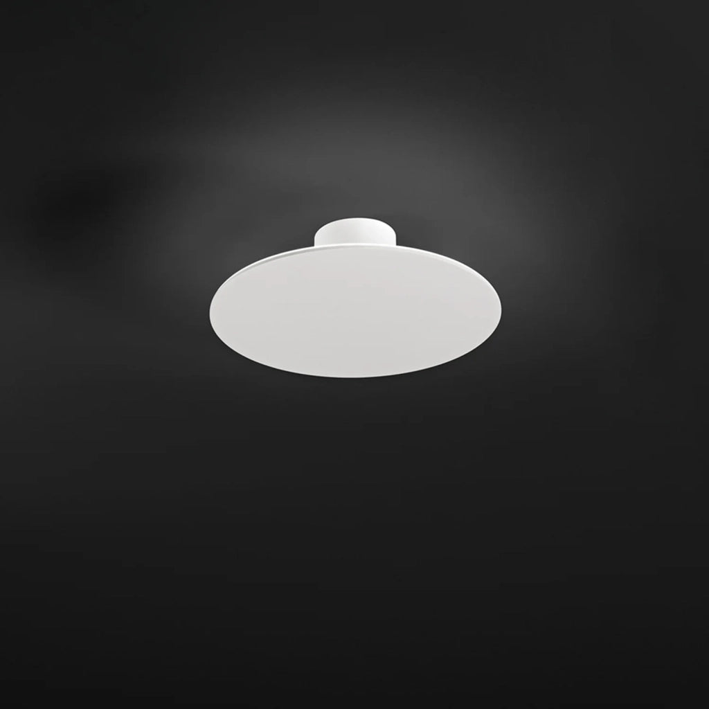 Plafoniera Moderna Nebula Metallo Bianco Led 15W Dimmerabile Ip20 D35