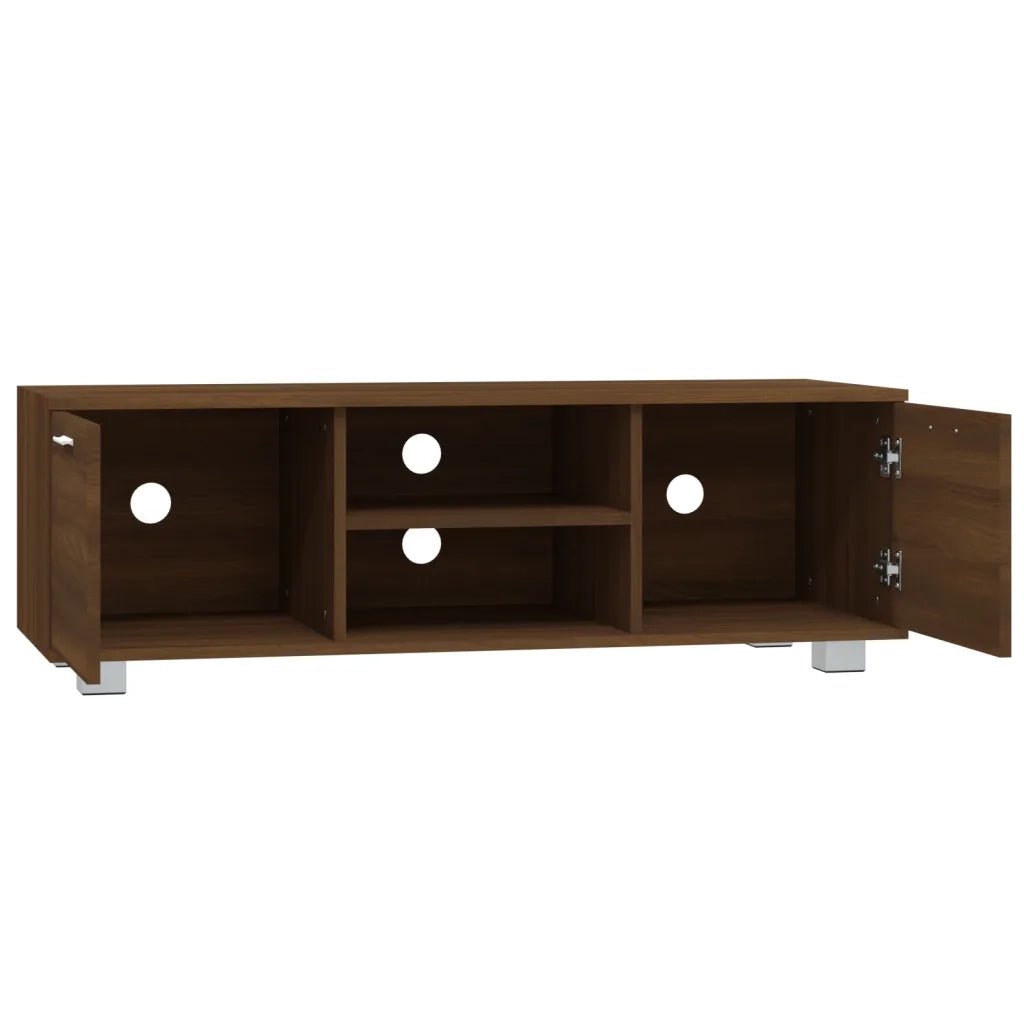 Mobile TV Rovere Marrone 120x40,5x35 cm in Legno Multistrato 342621