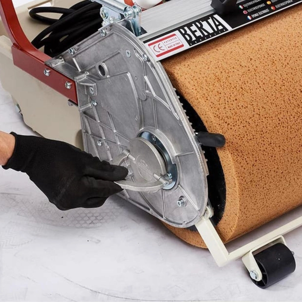 Elettrospugna berta spugna avana inclusa 230v/50-60hz pulizia pavimenti