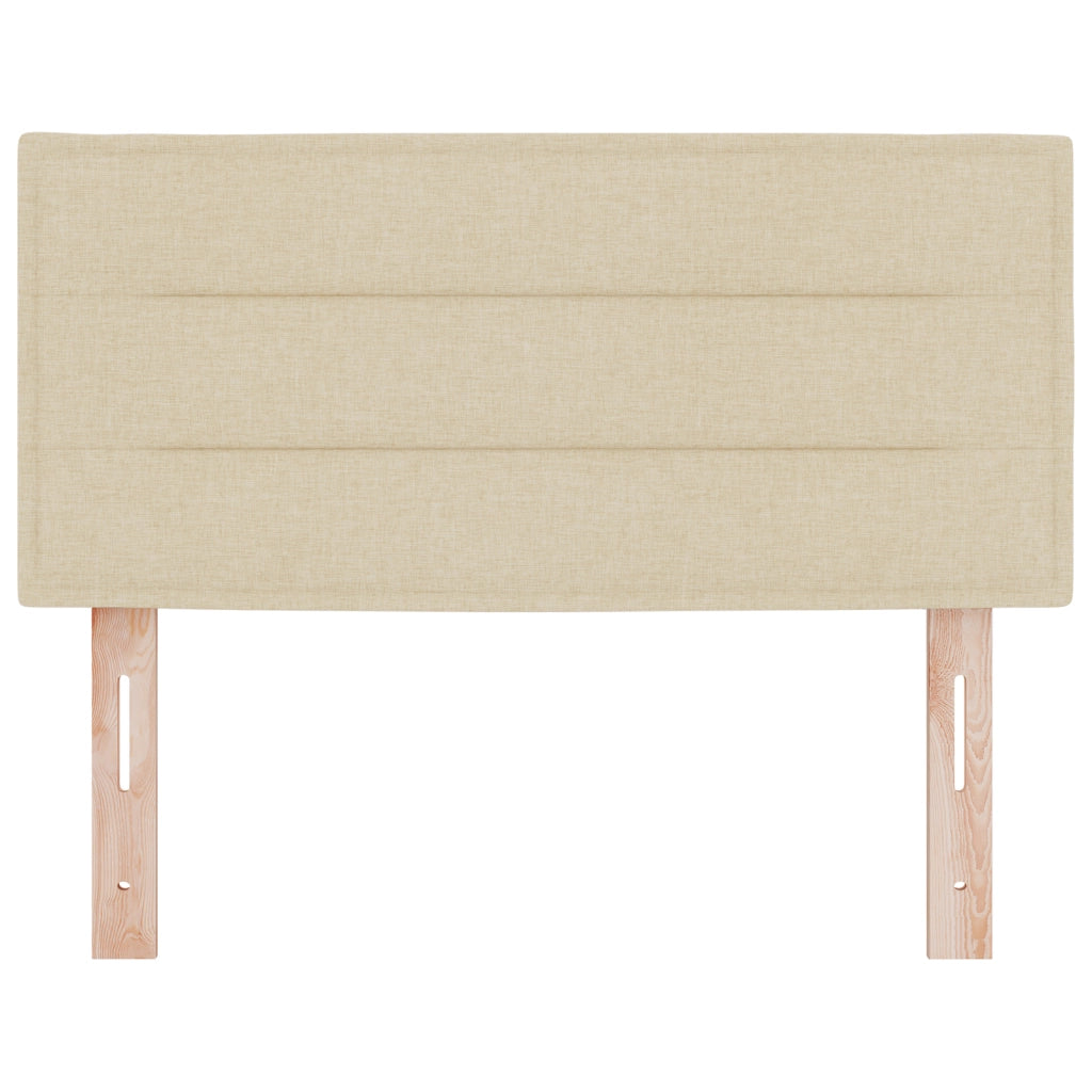 Testiera  Design Linea Crema 100 cm Tessuto