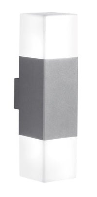 Applique da Esterno a LED in Pressofusione di alluminio Titanio