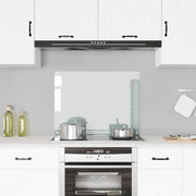 Paraschizzi per Cucina-Protezione parete cucina Trasparente 80x60 cm in Vetro Temperato