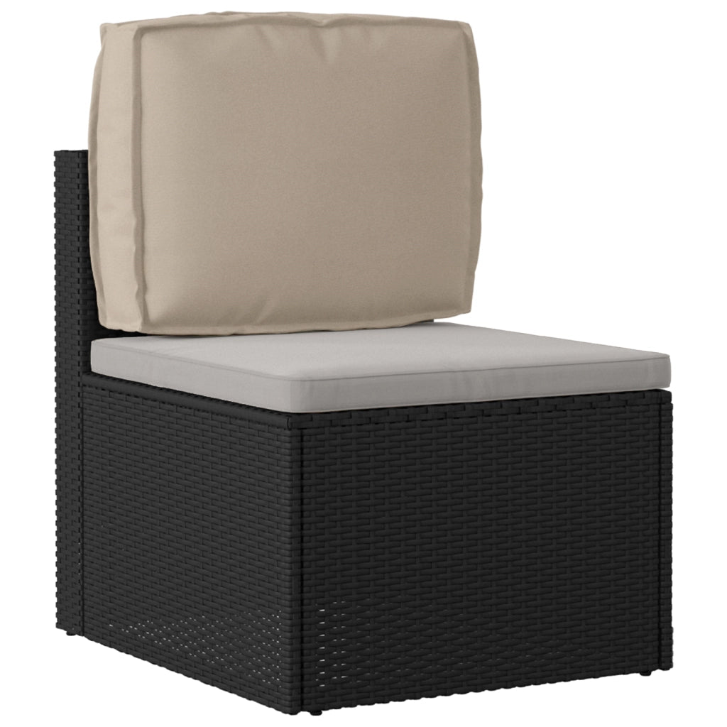 Cuscino per pallet per schienale Tortora 50x40x12 cm in tessuto Oxford