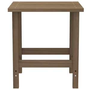 Sedia Adirondack con Tavolo Abete Massello Marrone cod mxl 41832