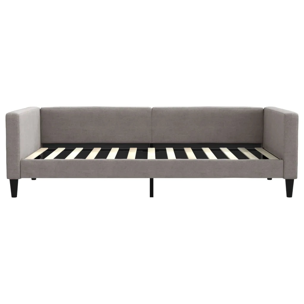 Letto da Giorno Tortora 100x200 cm in Tessuto 353991