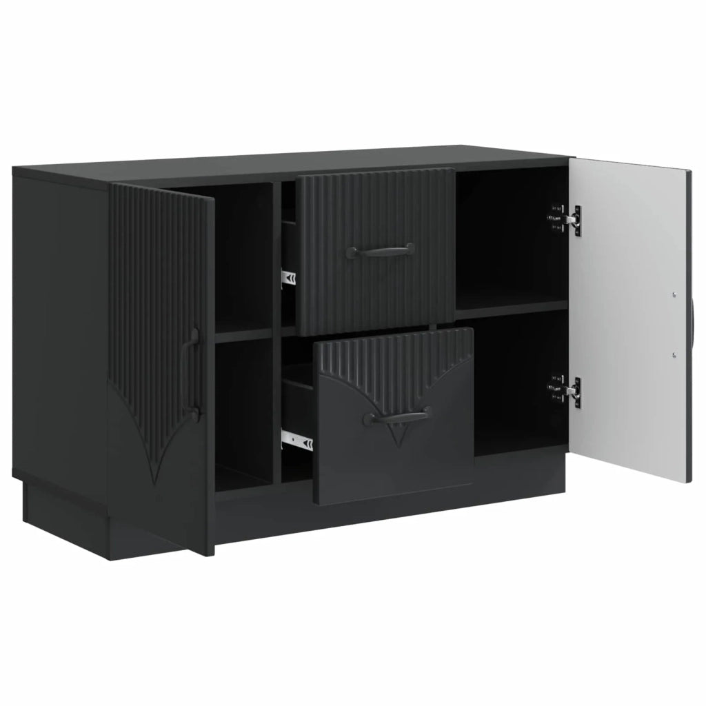 Credenza Nero 89 x 34,5 x 57 cm Legno ingegnerizzato 895346