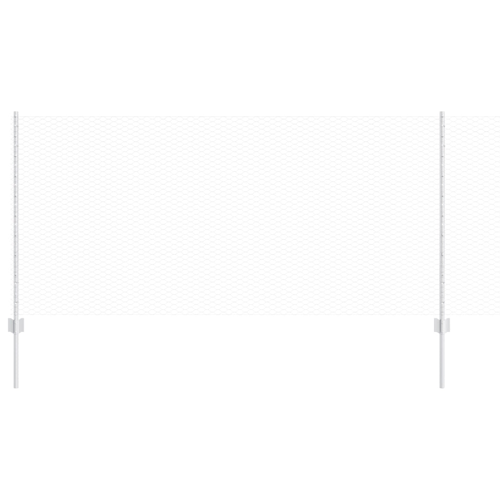 Posti di Recinzione  10 pcs U-Channel 100 cm Acciaio Galvanizzato