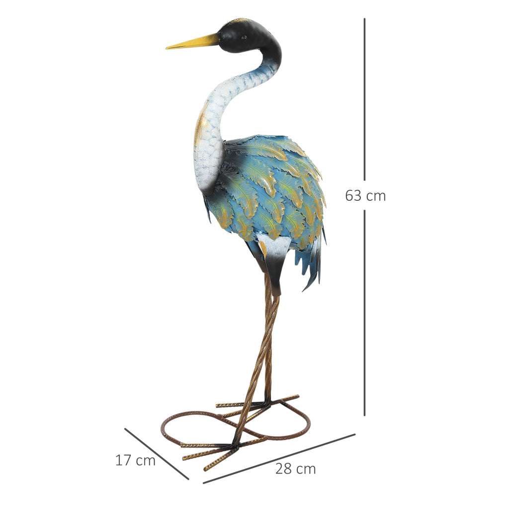 Statua giardino esterno ¨C zephmum ¨C 63 cm multicolore metallo