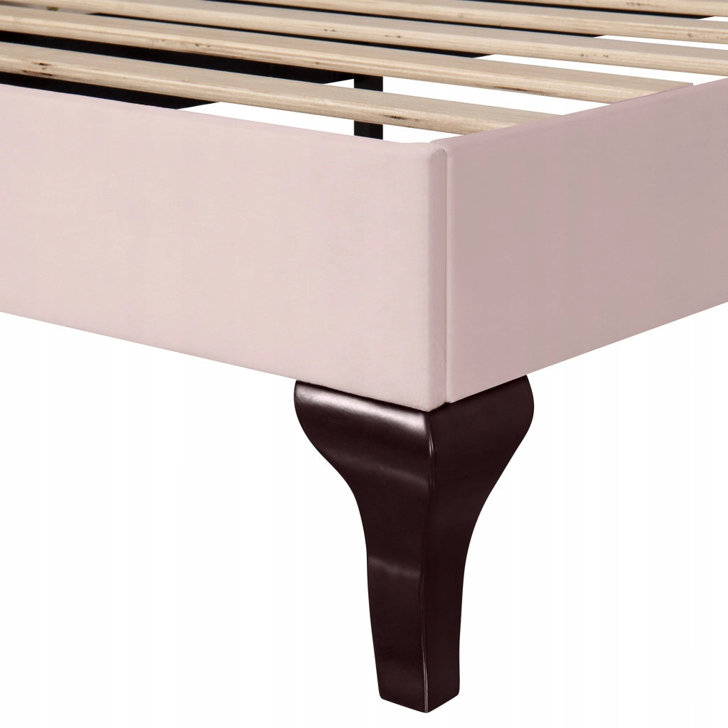Letto singolo per ragazzi - Xylo - 90x200 - Rosa - Schienale regolabile
