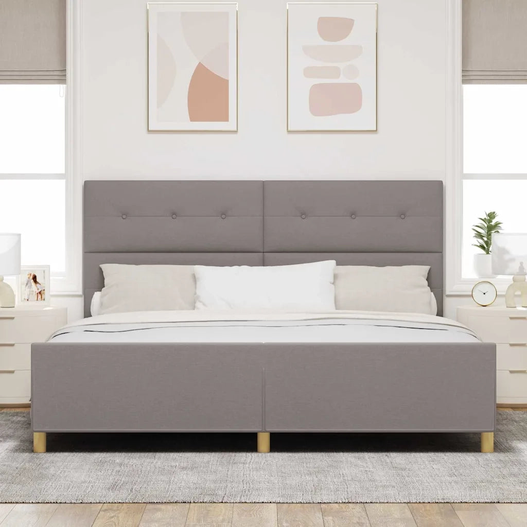 Struttura del letto con testiera Talpa 200 x 200 cm Tessuto 3344757