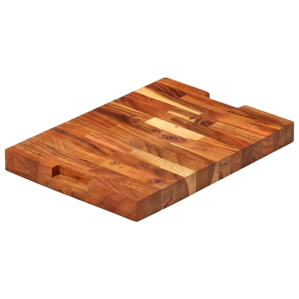 Tagliere 42x30x4 cm in Legno Massello di Acacia 376054