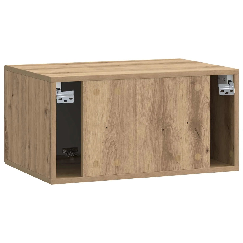 Mobile Porta TV da Muro Rovere Artigianale 59,5 x 41 x 30 cm