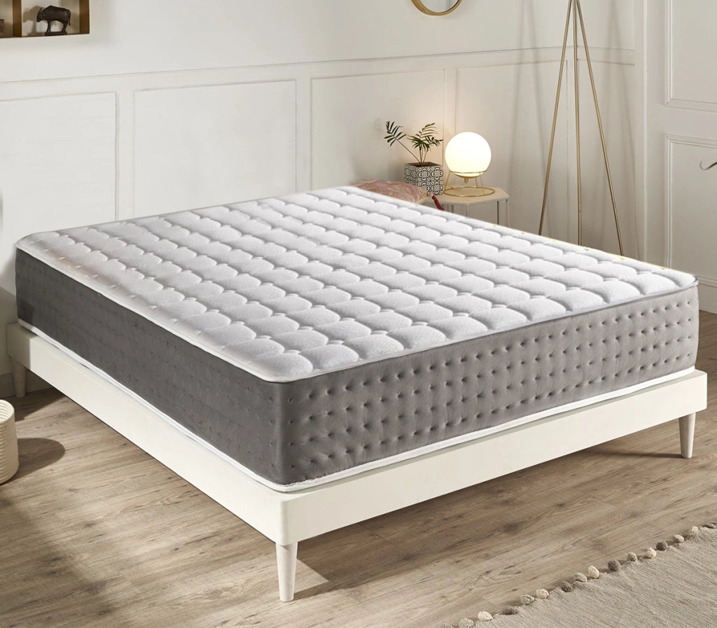 Materasso Piazza e Mezza 140x190 in memory Foam, Altezza 30 cm, 11 zone differenziate, 5cm memory, Ortopedico, Anatomico
