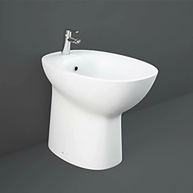 Sanitari tradizionali monoblocco Rimless Morning con scarico a terra