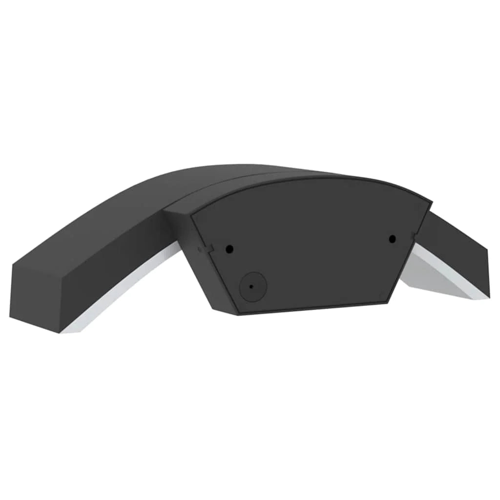 Applique LED da esterno con sensore a infrarossi 27,5 x 7 x 10 cm alluminio nero 02_0056592