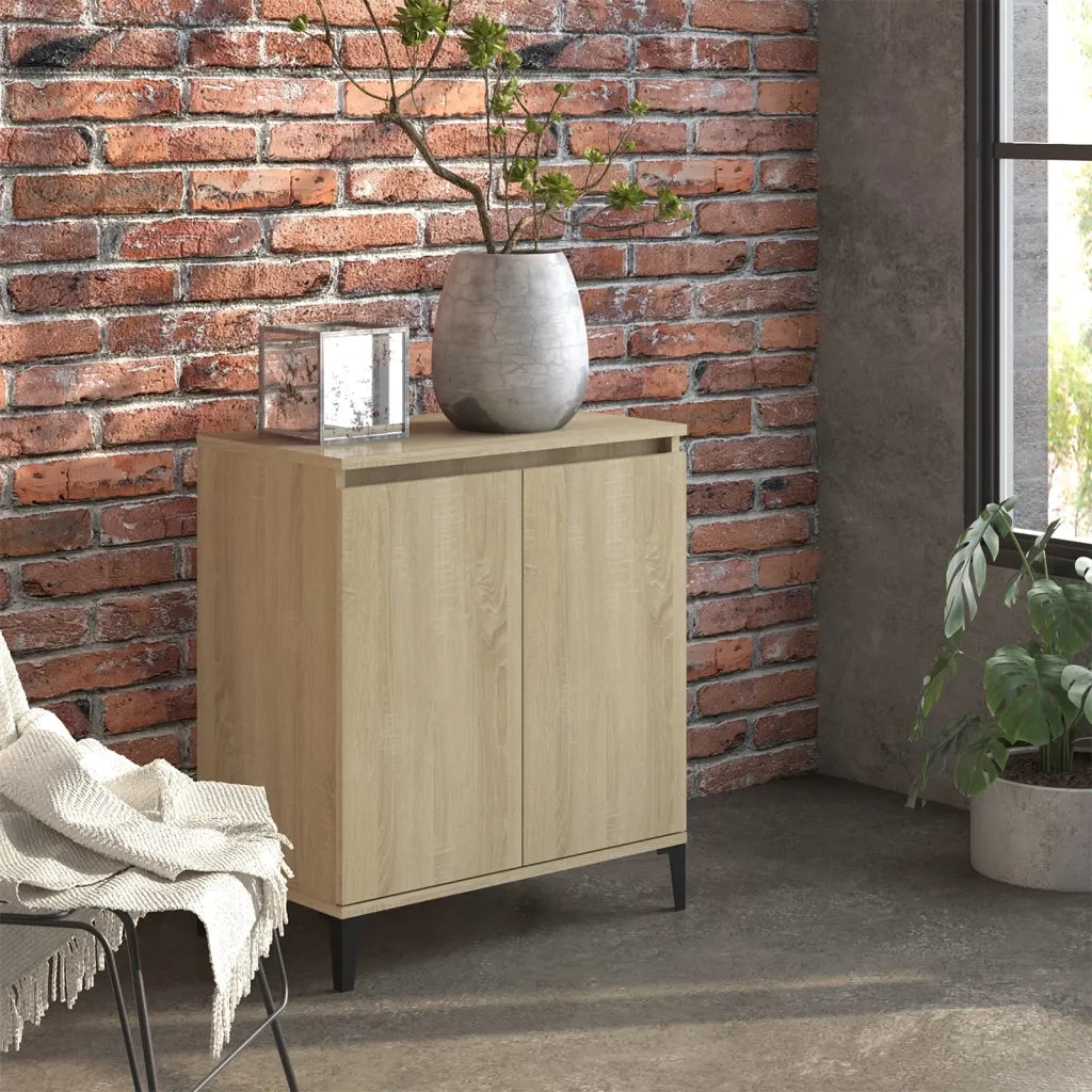 Credenza Rovere Sonoma 60x35x70 cm in Legno Multistrato 806079