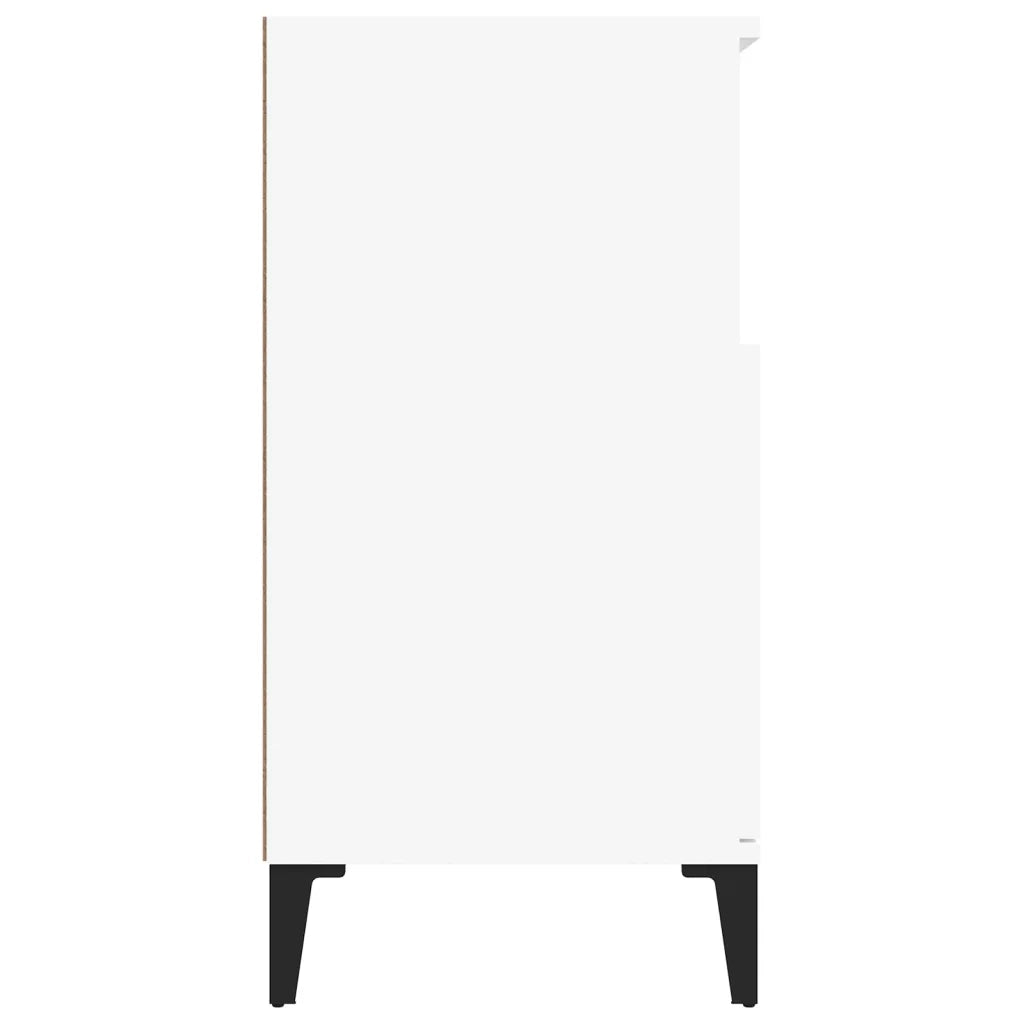 Credenza | Madia | Buffet da pranzo | Armadio da pranzo Bianca 60x35x70 cm in Legno Multistrato