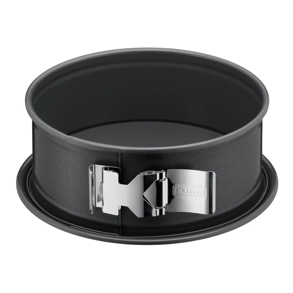 Kaiser 2300638058 La Forme Plus Tortiera Apribile con Rivestimento Antiaderente Ceramico KAIRAMIC SafeClick Diametro 20 cm colore Nero