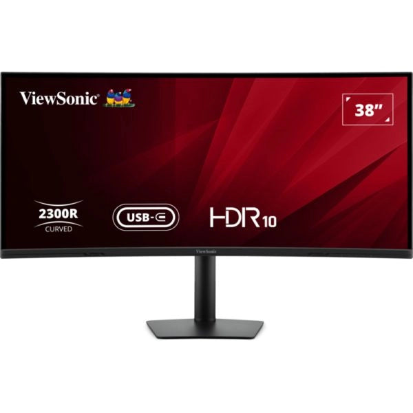 Mon 38ips wqhd 3840*1600 curvo mm 21:9 usbc pd96w hdmi dp reg altezza - VA3820C
