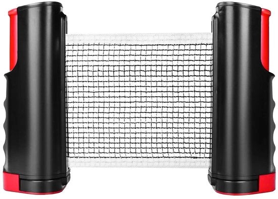 Tavolo da ping pong portatile - Installazione rapida - Nera - Adattabile fino a 165 cm - Ideale per ufficio e cucina -