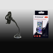 Trade Shop - Portacellulare Universale Per Auto Per Ipad Smartphone Navigatore Maxtech Pt-c007 -