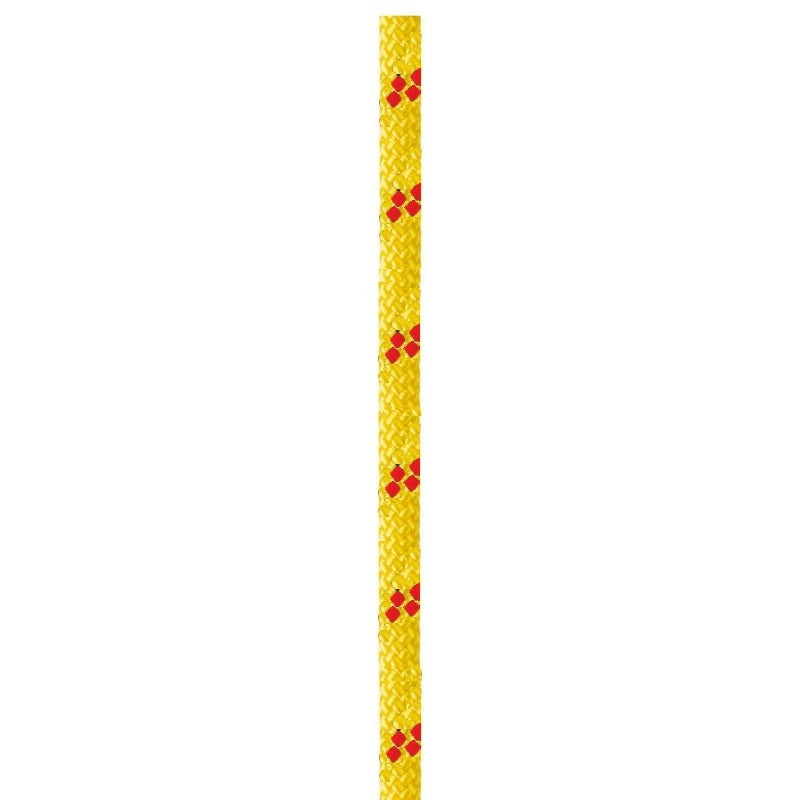 CORDA TRECCIA BICOLOR GIALLA 5MM