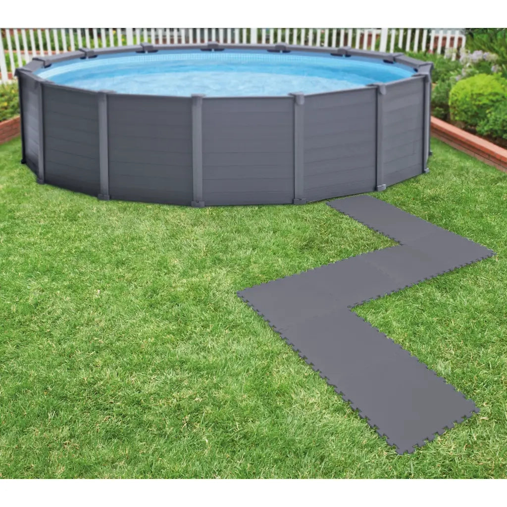 INTEX Protezione Pavimento Morbida ad Incastro 8 pz 50x50x0,5 cm 1,9m² 92557