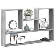 vidaXL Mensola a Muro Grigio Sonoma 99x15x60 cm in Truciolato