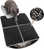 Matrice per gatto grande 75 x 55 cm vangmat antiscivolo impermeabile a doppia lastra