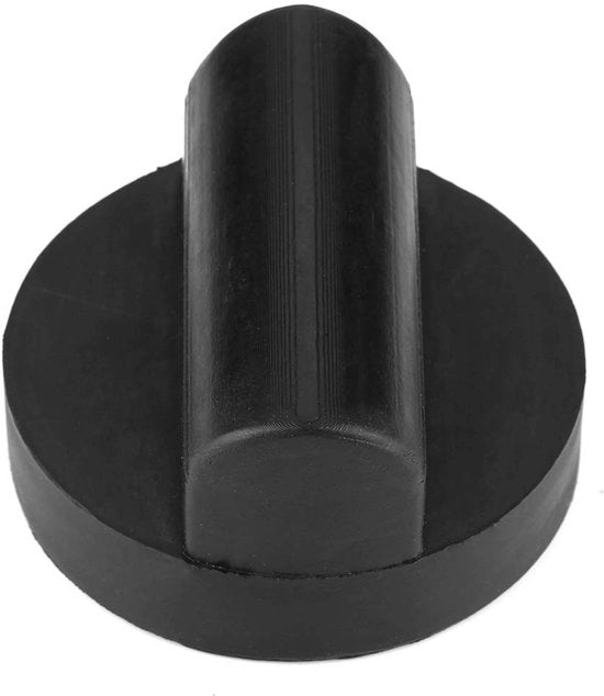 Blocco di Gomma Antiscivolo - Resistente allo Shock - Nero - 69x69x31 mm - Adatto per RS - Piastra di Supporto