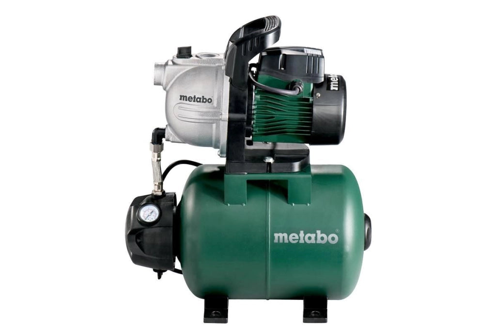 Metabo 600971000 HWW 4000-25 G Pompa Booster 1100 W 4000 l-h 46 m colore Nero Verde