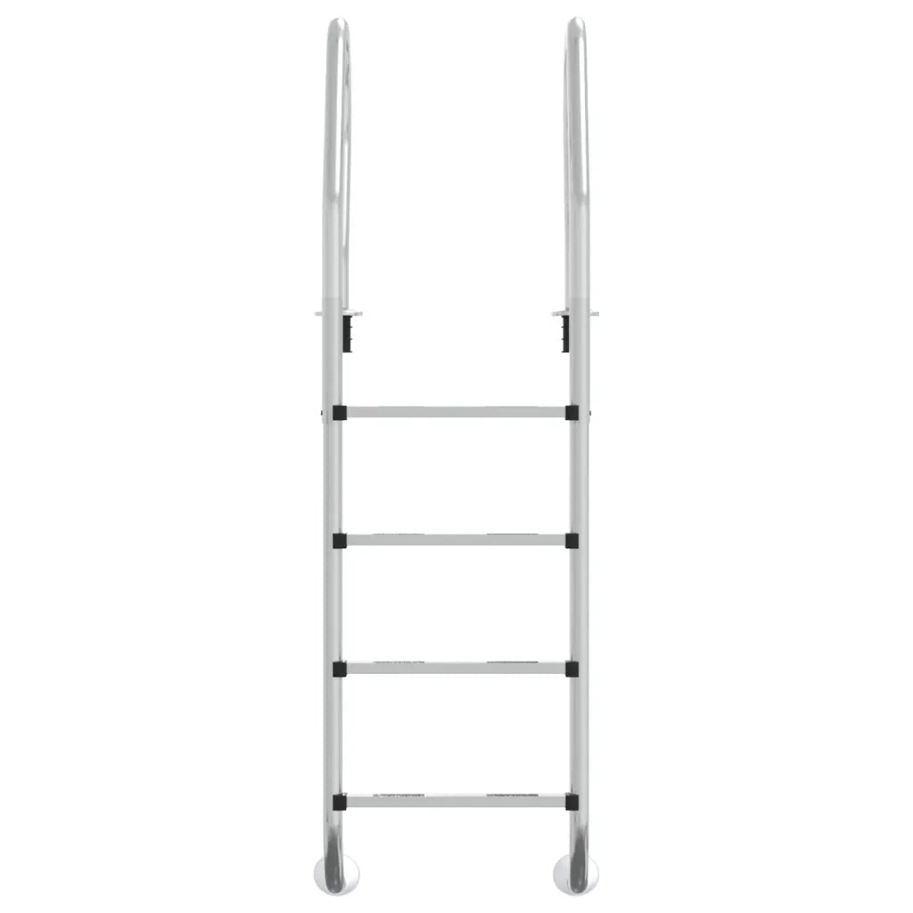 Scala per Piscina 54x38x184,5 cm Acciaio Inox 304 93456