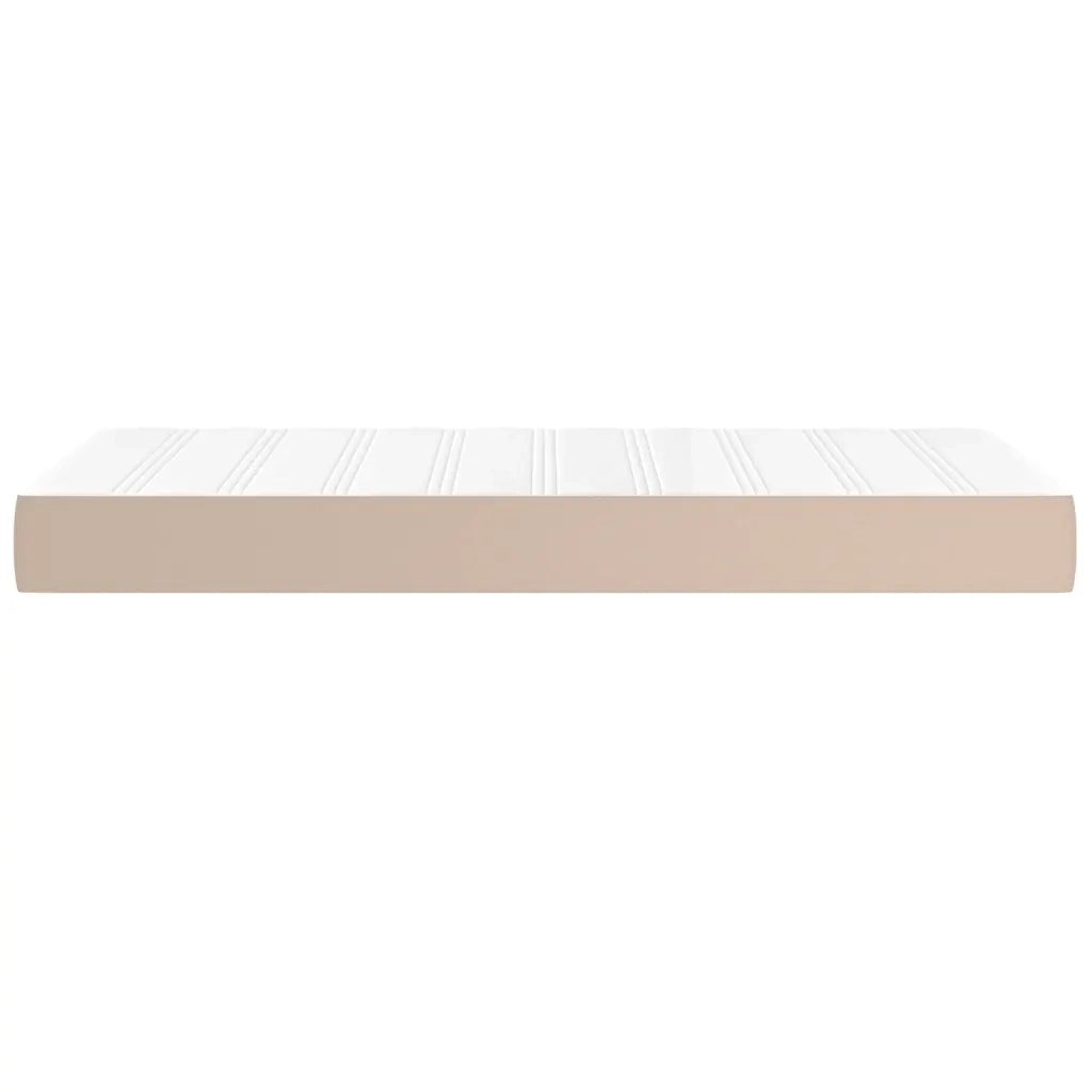 Materasso a Molle Cappuccino 80x200x20 cm in Similpelle cod mxl 50156