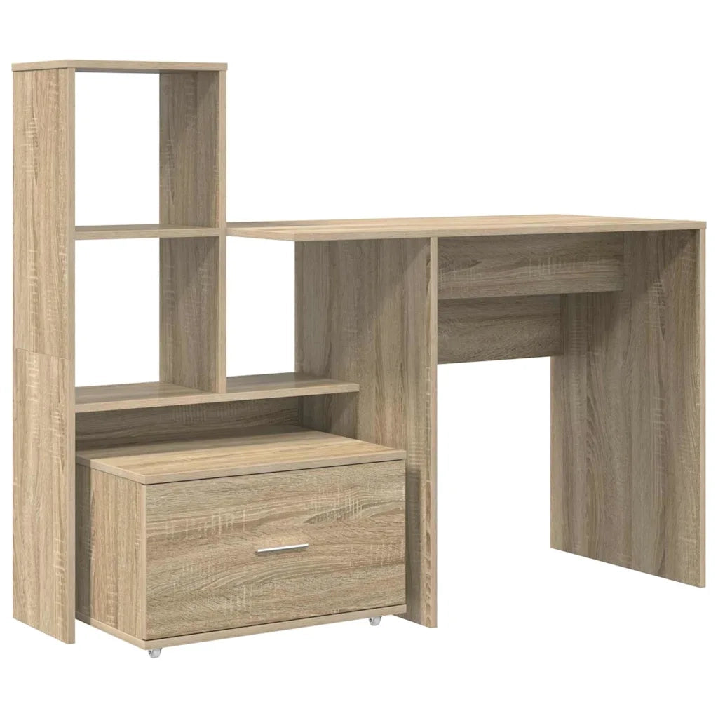 Scrivania Rovere Sonoma 131,5 x 50 x 106,5 cm Legno multistrato 3337267