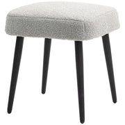 Pouf imbottito ¨C zephmum ¨C Grigio chiaro 42x42x44 cm
