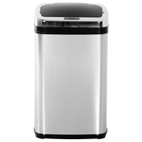 Easycomfort Elegante Bidone pattumiera In acciaio inox con sensore elettronico di apertura 30L